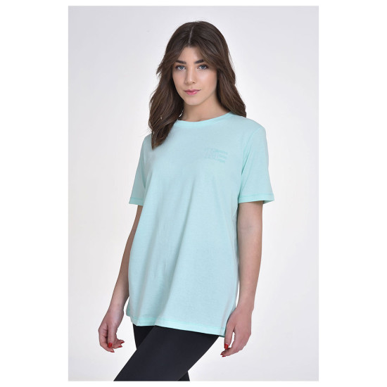 Target Γυναικεία κοντομάνικη μπλούζα T Shirt Loose Single Jersey "Talent Loose"